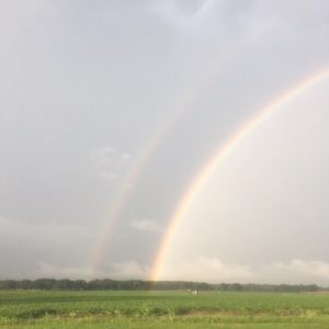 Malone, Florida Double Rainbow
